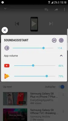 Sound Assistant android App screenshot 1